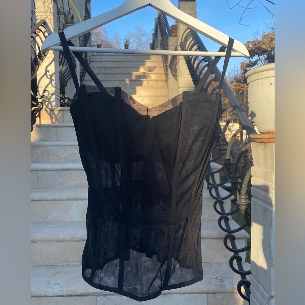 La Perla black bustier